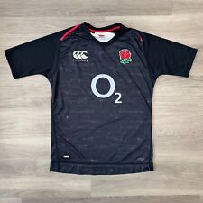 Canterbury England Rugby Shirt Mens Large Black 2018/19 Alternate Away Kit
