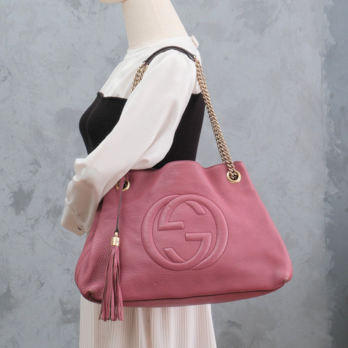 Gucci soho tote chain - gucci,