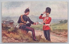 c1908 Military PC, Harry Payne, RAMC Officer & Royal Welsh Fusiliers, Unused