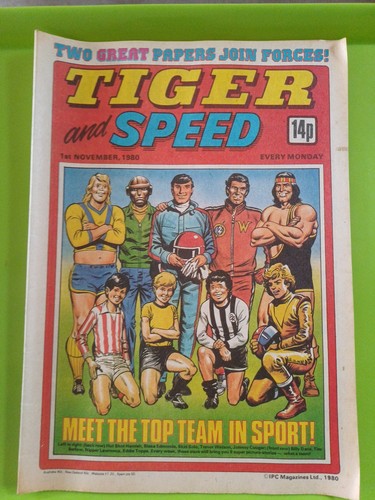 1st edition tiger speed - tiger, &