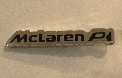 Mclaren metal pin - mclaren, p1