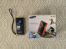 Samsung HMX-W200 High Definition Handheld Camcorder Black Tested 8gb Card Boxed