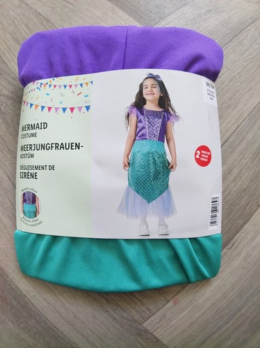 Mermaid costume for years - mermaid, 2-4