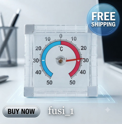 Window dial thermometer indoor - window,