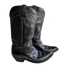Lucchese Vintage Boots Black