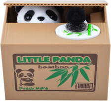 Stealing money box piggy - box,, bank