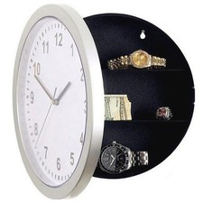 Secret Wall Clock Home Safe