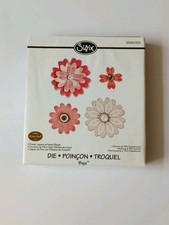 Sizzix Bigz Die Flower Layers W/Heart Petals 658053 Flowers Rare