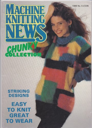 Vintage machine knitting news - vintage,