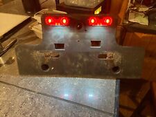 DAIHATSU FOURTRAK 2.8 TD REAR NUMBER PLATE HOLDER WITH NUMBER PLATE LIGHTS