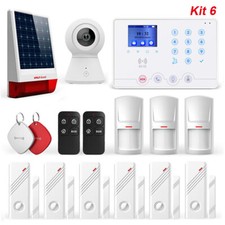 Wolf-Guard Wifi 4G DIY Home Alarm Security System TuYa APP Control