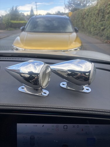 Vintage cav car side lamp - lamp,