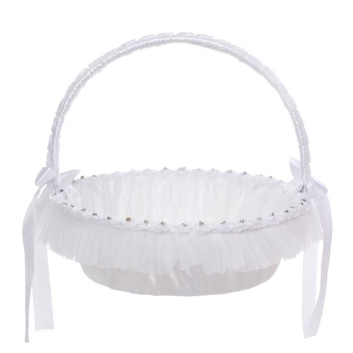 Shining flower girl baskets - girl,