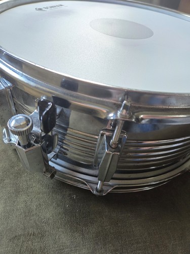 Vintage chrome snare x - ,