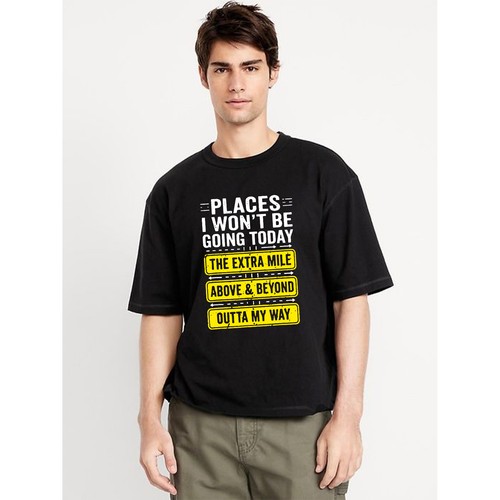 Places won be going - places,