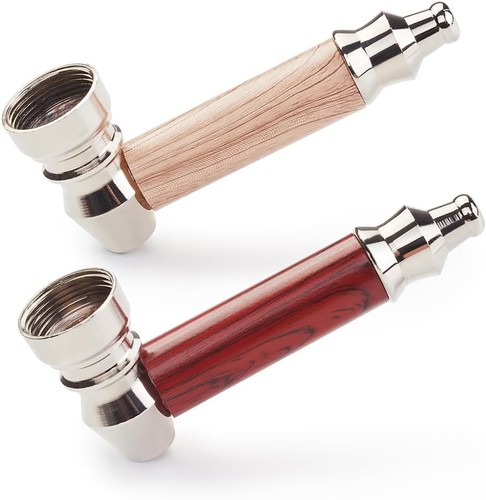 2pc tobacco pipe set wood - 2pc,