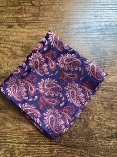 Vintage 100 silk paisley - vintage,