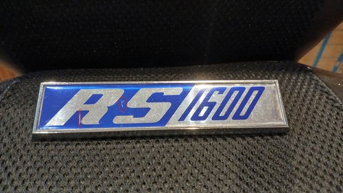 Escort mk1 rs1600 - escort, badge