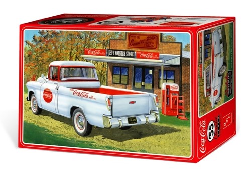 1955 chevy cameo coca cola - cameo, coca-cola