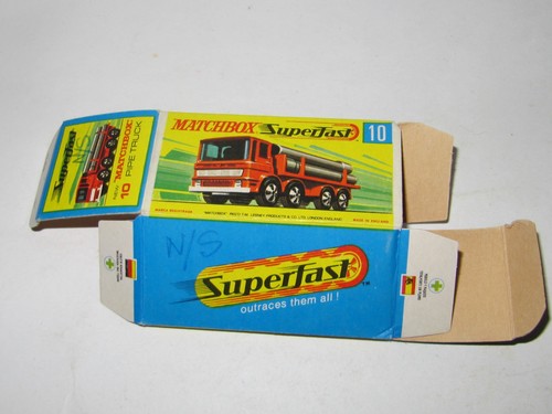 Matchbox superfast pipe - superfast, no.10