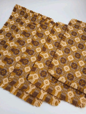 Welsh Tapestry Blanket Table/Place Mats - 6 Total - Shades of Brown Double Sided