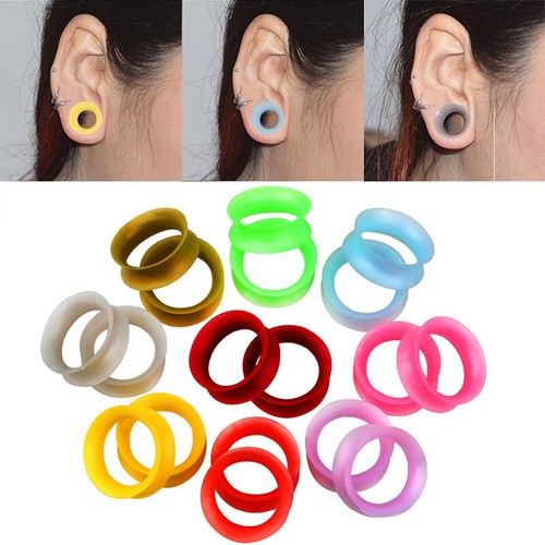 2pc flesh tunnel - tunnel, flexible