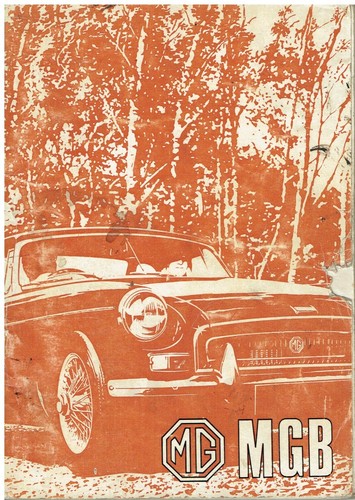 Mgb roadster gt - mg,