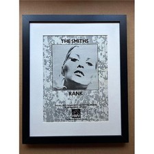 SMITHS RANK - HMV(FRAMED) POSTER SIZED original music press advert from 1988 (ag