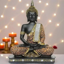 25cm Meditating Buddha Statue