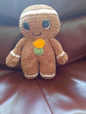 crochet gingerbread man