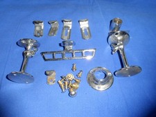 Vintage 1930's Chrome Plated  Wash basin Fittings