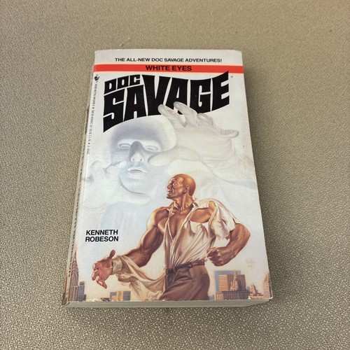 Doc savage white eyes - doc,