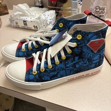 Superman High Top Shoes New