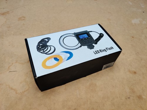 New macro led ring flash - led,