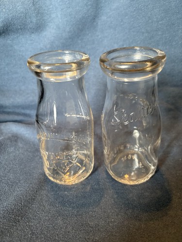 Vintage half pint - half, glass