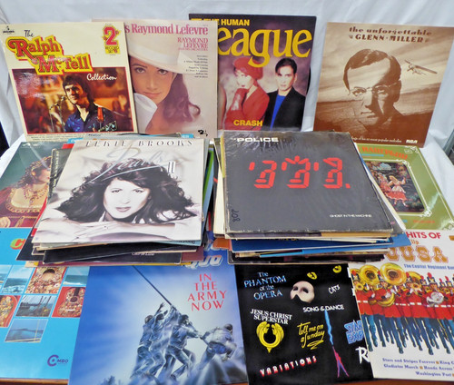 X60 vinyls records job lot - vinyls,