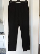 REPRESENT Mens Black 100% Virgin Wool Trousers, Large, New without tag.
