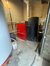 Froling Froeling P4 99kw biomass pellet boilers x 2 and accumulator