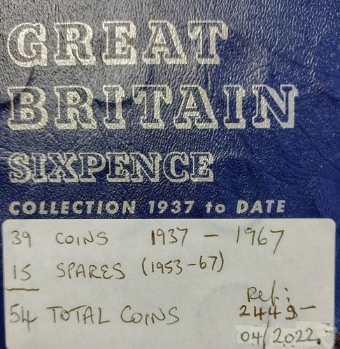 Sixpence whitman folder - gb,
