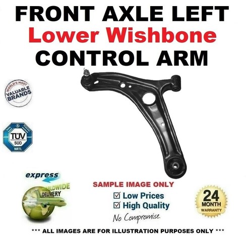Front axle left lower wishbone - front,