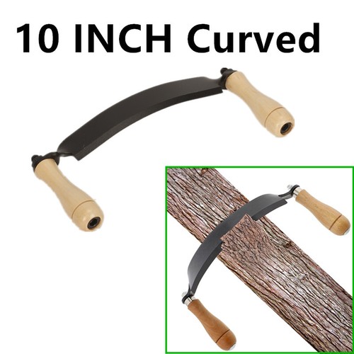 10in curved draw shave - 10in, knife