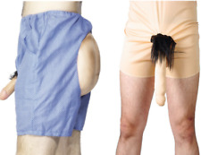 Willy Pants Hen Night Stag Night Prop Bum Shorts Adults Fancy Dress Accessory
