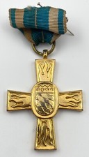 GERMANY / BAVARIA FIRE SERVICE MERIT CROSS MEDAL - 50 YEARS