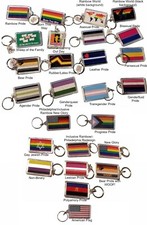 LGBTQ Keyring Rainbow Gay