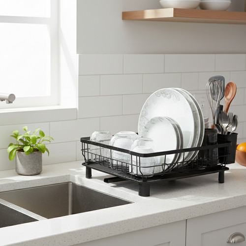 Dish drainer drying - rack, with