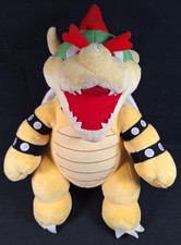 Bowser Build A Bear Workshop Super Mario Bros Nintendo Soft Cuddly Plush Toy