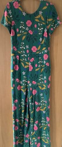 Boden green floral - boden, wide-leg