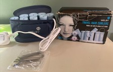 Welby Travel Heated Hair Rollers 8 Rollers Boxed Working Good Condition