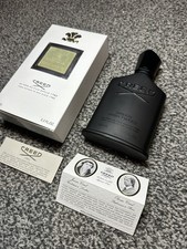 Creed Green Irish Tweed Eau de Parfum 100ml Empty Bottle with Box and Pamphlet