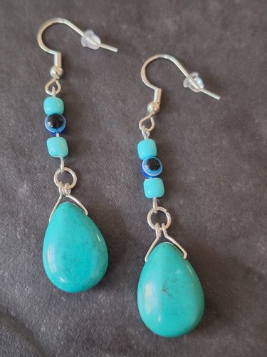 Turquoise vintage style - vintage-style, dangle